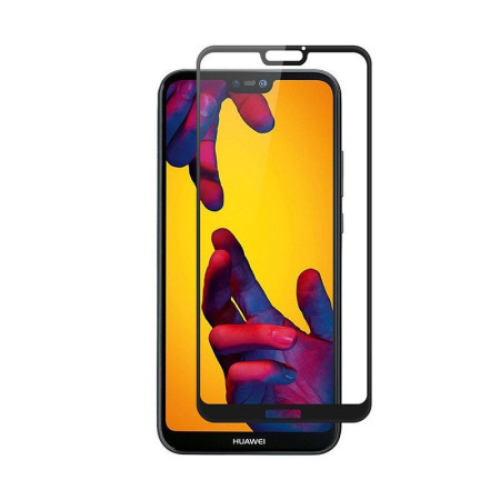 Folie Sticla Huawei P20 Lite 4D/5D Negru