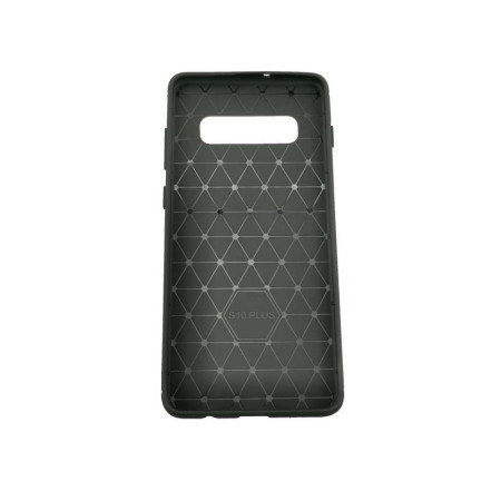 Husa Samsung Galaxy S10 Plus Tpu, carbon, Negru