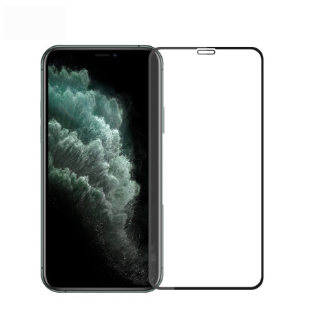 Folie Sticla Flippy® compatibila cu Apple Iphone Xs Max 111D Negru(aceeasi cu 11 pro max,Inactiv)