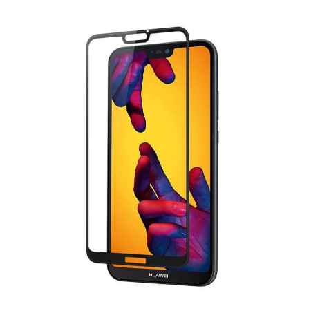 Folie Sticla Huawei P20 Lite 4D/5D Negru