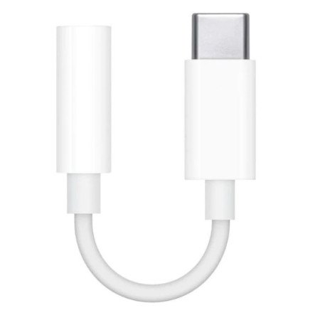 Adaptor Audio Flippy,USB Type C-Jack 3.5 mm, Alb