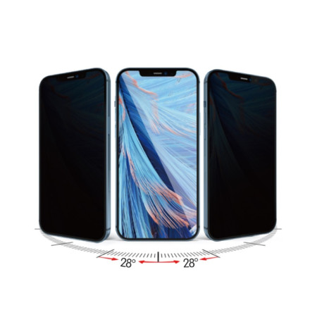 Folie Sticla Huawei Nova 5T Full Glue Privacy Negru