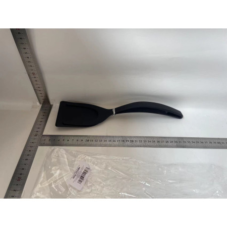 Spatula Multifunctionala tip Cleste, Flippy, Silicon, pentru Alimente, Carne, Paine, Negru