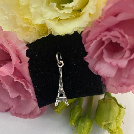 Pandantiv, Jolie Silver, Argint 925, Model Eiffel Tower, 0.9 g, 25x5 mm