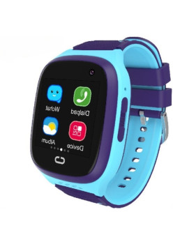 Ceas Smartwatch Pentru Copii LT31E-4G cu Functie Telefon, Localizare GPS, Istoric traseu, Apel de Monitorizare, Camera, Albastru