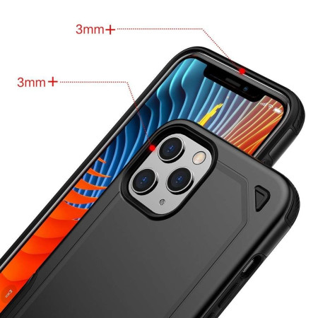 Husa Flippy Apple iPhone XR Defender Model 2, Negru