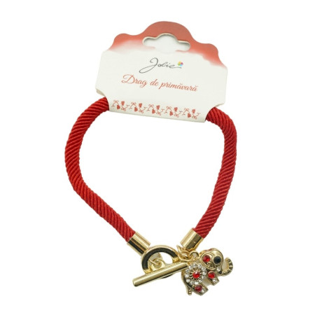 Martisor Bratara Aurie Jolie V2 Elefant