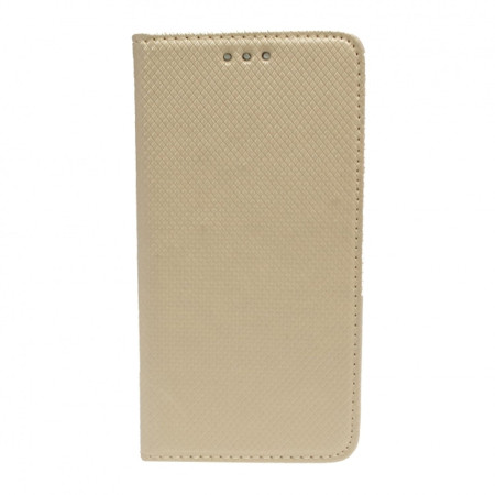 Husa Apple iPhone 5/5S Flip Book Auriu