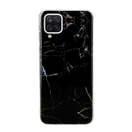 Husa protectie pentru Apple iPhone 11 Pro Soft IMD TPU Marble Negru cu Suport inclus