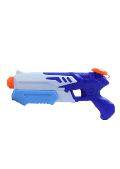 Pistol cu Apa pentru Copii, Flippy, Rezervor 300ml, Maner de Transport, Pentru Piscina/Plaja, Lungime 31.5 cm, Jucarie Distractiva, 3ani+, Albastru/Alb