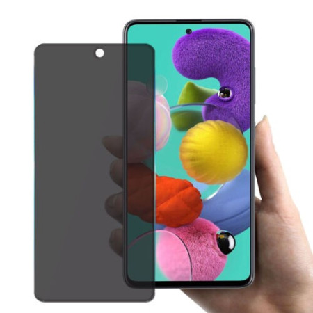 Folie sticla securizata Flippy compatibila cu  Xiaomi 11T / 11T Pro, Full Glue, Privacy, Negru