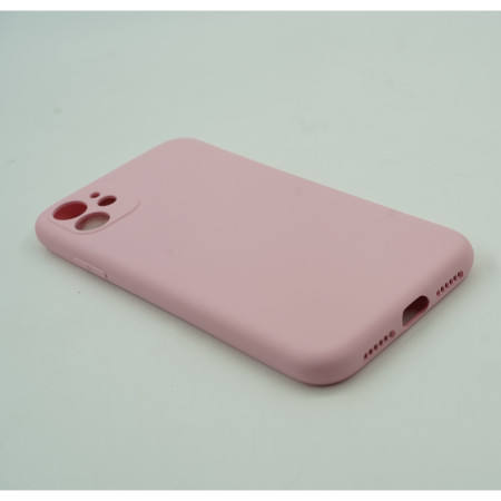 Husa protectie Flippy compatibila cu Apple iPhone 11 Matte Tpu Roz