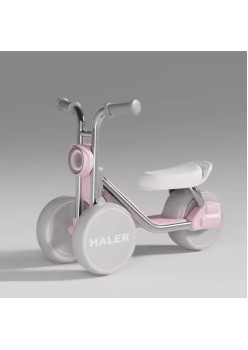 Children's scooter-tricycle anti-rollover music light yo-yo car-color: rhine pink