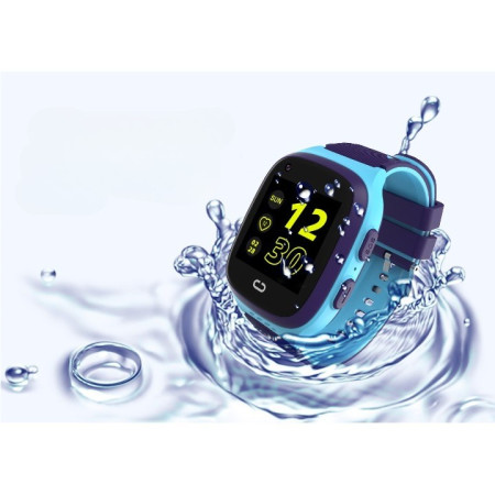 Ceas Smartwatch Pentru Copii LT31E-4G cu Functie Telefon, Localizare GPS, Istoric traseu, Apel de Monitorizare, Camera, Albastru