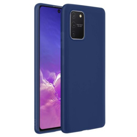 Husa protectie Flippy compatibila cu Samsung S10 Lite Matte Tpu Albastru inchis