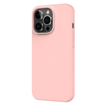 Husa protectie compatibila cu Apple Iphone 14 Pro, Slim, HTPMAG, Camera SuperProtect, Interior din Microfibra, Kumquat 32.422