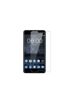 Folie sticla securizata pentru Nokia 6, 9H, Tempered Glass, Transparenta