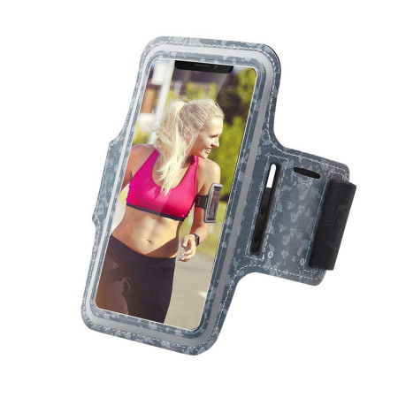 Husa Banderola pentru brat/mana pentru alergat, sala, bicicleta, yoga, fitness, Universala cu acces usor la ecran, Armband fitness, sport, jogging, A700 HTPMAG, Camo