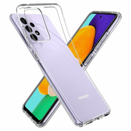 Husa premium compatibila cu Samsung Galaxy A73 5G, Fusion Clear, HTPMAG, Transparent