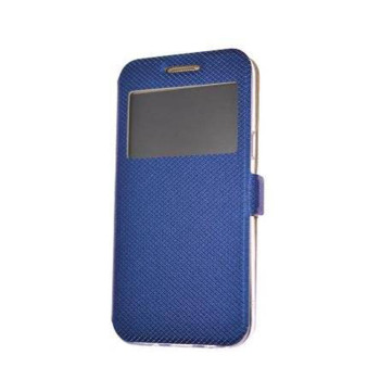 Husa tip Portofel compatibila cu Nokia G11, Inchidere Magnetica Laterala, Navy