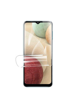 Folie de Protectie compatibila cu Samsung Galaxy A12, Flexible, Silicon, Protectie Completa,Instalare usoara, Full Glue,Hydrogel HTPMAG®, Transparenta