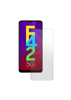 Folie de Protectie compatibila cu Samsung Galaxy F42 5G, Flexible, Silicon, Protectie Completa,Instalare usoara, Full Glue,Hydrogel HTPMAG®, Transparenta