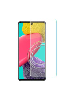 Folie sticla securizata compatibila cu Samsung Galaxy M53, N.1, 2.5D, 9H, Case Friendly, Edge Boss, Transparenta