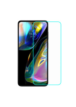 Folie sticla securizata compatibila cu Motorola Moto G82, N.1, 2.5D, 9H, Case Friendly, Edge Boss, Transparenta