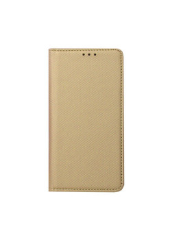 Husa pentru Samsung Galaxy A12 Flip On Smart Magnet, Gold