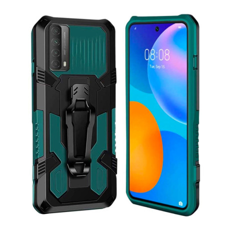 Husa Heavy Duty cu Magnet Auto pentru Samsung Galaxy A32 5G, Green