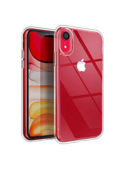 Husa Unique Confort Optim Clear Compatibila Apple iPhone XR - Transparent