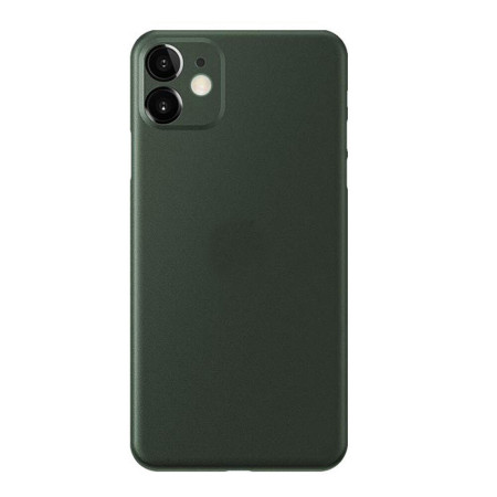 Husa PP Ultra Slim, Semi-Transparenta pentru Apple iPhone 11 , Green