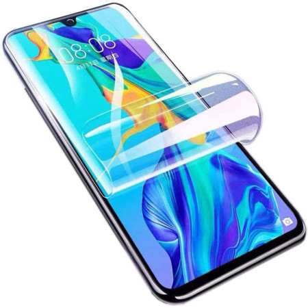 Folie de Protectie compatibila cu Samsung Galaxy A52 / A52 5G, Flexible, Silicon, Protectie Completa,Instalare usoara, Full Glue,Hydrogel HTPMAG®, Transparenta