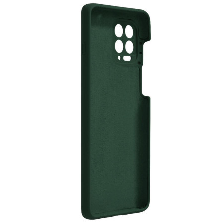 Husa Soft Edge compatibila cu Motorola Moto G100 / Edge S, Antiamprenta, Matt,HTP®, Dark Green