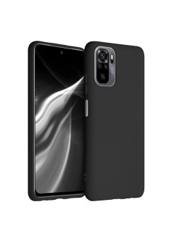 Husa pentru Xiaomi Redmi Note 10/Redmi Note 10S, Hurtel, Silicon, Negru