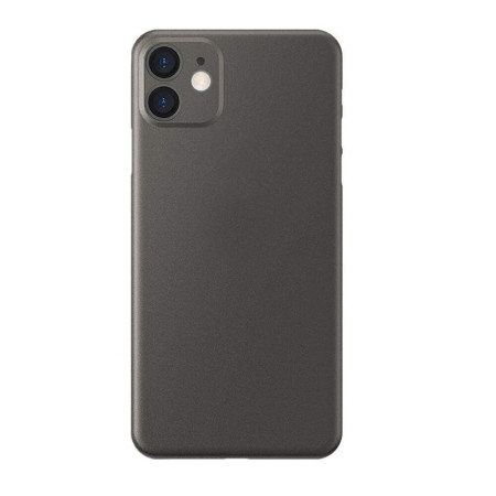 Husa PP Ultra Slim, Semi-Transparenta pentru Apple iPhone 11 ,  Black