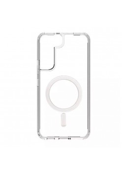 Husa MagSafe HTPMAG compatibila cu Samsung Galaxy S22, Atasare Magnetica, Clear Case, Transparent