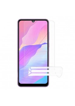 Folie de Protectie compatibila cu Huawei Enjoy 20e, Flexible, Silicon, Protectie Completa,Instalare usoara, Full Glue,Hydrogel HTPMAG®, Transparenta