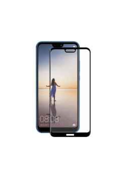 Folie sticla securizata 5D Full Screen Huawei P20 Lite Profesionala, Black