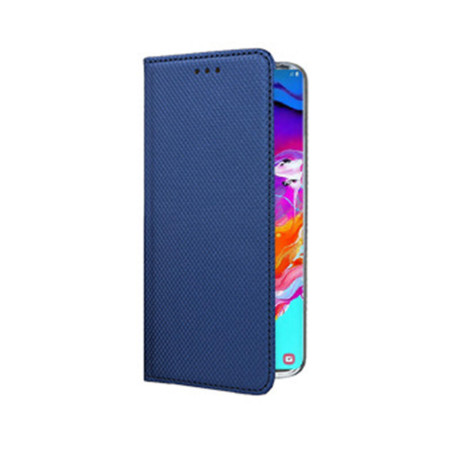 Husa wallet flip Smart Magnet pentru Huawei Y6 2019, Blue