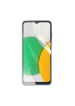 Folie de Protectie compatibila cu Samsung Galaxy A03 Core, Flexible, Silicon, Protectie Completa,Instalare usoara, Full Glue,Hydrogel HTPMAG®, Transparenta