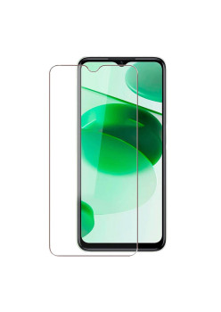 Folie sticla securizata compatibila cu Realme C35, N.1, 2.5D, 9H, Case Friendly, Edge Boss, Transparenta