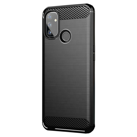 Husa OnePlus Nord N100 5G TPU Carbon - Negru