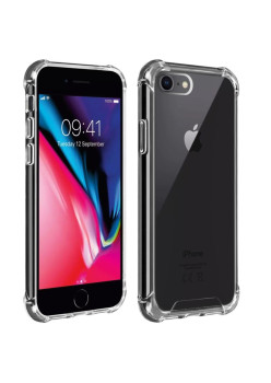 Husa de protectie antisoc pentru Apple iPhone SE 2 / 8 / 7, AKASHI REINFORCED, Transparent