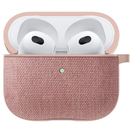 Husa de protectie compatibila cu Apple Airpods 3 2021, Urban Fit HTPMAG, 23.7613, Rose