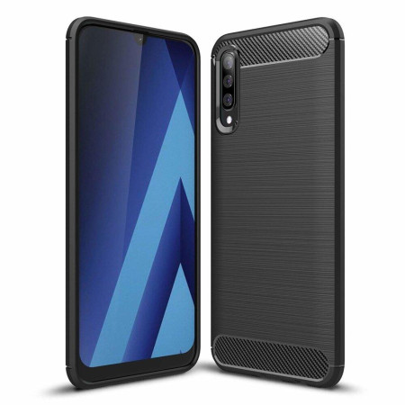 Husa din silicon pentru Samsung Galaxy A50 / A50s / A30s, Techsuit - Negru