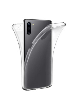 Husa HTphone Full TPU 360 V2 pentru Samsung Galaxy Note 10 Plus, Transparent