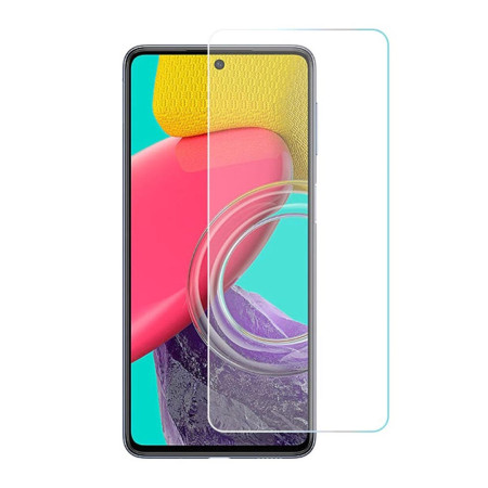 Folie sticla securizata compatibila cu Samsung Galaxy M53, N.1, 2.5D, 9H, Case Friendly, Edge Boss, Transparenta