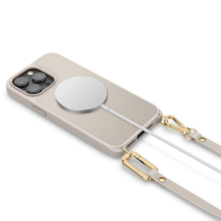 Husa pentru iPhone 15 Pro Max - Spigen Cyrill Classic Charm MagSafe - Cream
