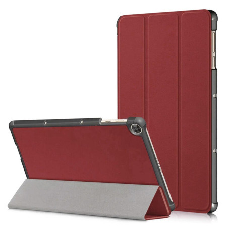 Husa de protectie compatibila cu Apple iPad Pro 12.9 (2021), tip carte,FoldPro,HTPMAG, Red